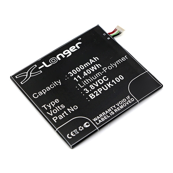 HTC B2PUK100 / 35H00258-03M accu (3000 mAh, 123accu huismerk)  AHT00313 - 1