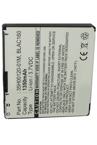 HTC BA S340 / 35H00120-01M / BLAC100 accu (1350 mAh, 123accu huismerk)  AHT00093