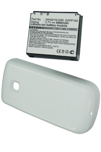 HTC BA S350 / 35H00119-00M / SAPP160 accu (2680 mAh, 123accu huismerk)  AHT00083