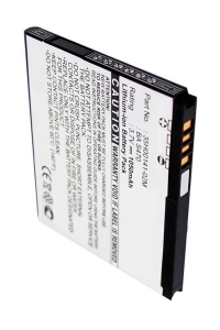 HTC BA S470 / BD26100 / 35H00141-03M accu (1050 mAh, 123accu huismerk)  AHT00124