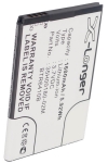 HTC BTR6410B / 35H00180-02M / 35H00184-01M accu (1600 mAh, 123accu huismerk) AHT00225 - 1