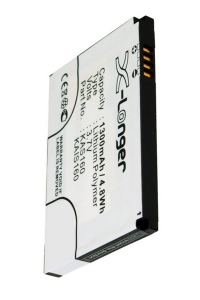 HTC KAIS160 / 35H00088-00M / 35H00086-00M accu (1300 mAh, 123accu huismerk)  AHT00034