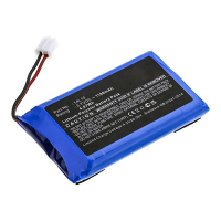 Hairmax 14L10 accu (3.7 V, 1100 mAh, 123accu huismerk)  AHA00131