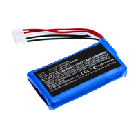Harman Kardon CP-HK05 / PR-652954 accu (3.7 V, 1800 mAh, 123accu huismerk)  AHA00129