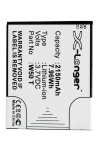 Hasee W50T accu (2150 mAh, 123accu huismerk) AHA00037 - 1