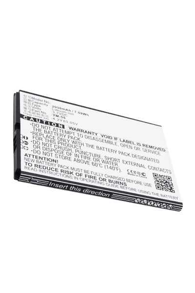 Hasee YM-55 accu (2050 mAh, 123accu huismerk)  AHA00040 - 1