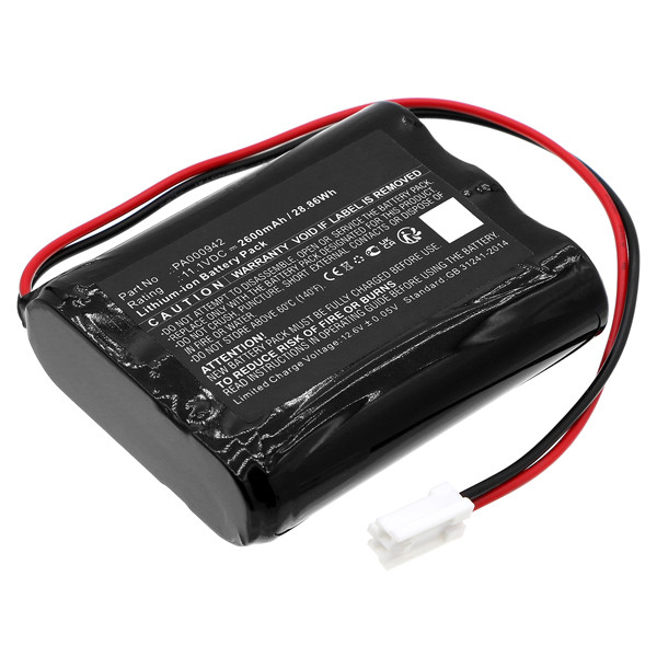 Heim und Haus PA000942 / 2447-3031-50 accu (11.1 V, 2600 mAh, 123accu huismerk) AHE00036 - 1