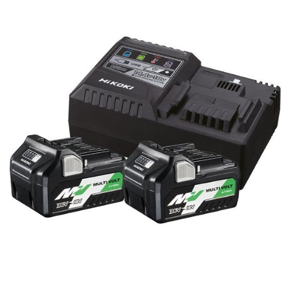 HiKOKI UC18YSL3WEZ Multivolt Boosterpack (18V-36V, 5.0 Ah-2.5 Ah, origineel)  AHI00264 - 1