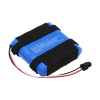 Hikvision B0724 accu (3.7 V, 10400 mAh, 123accu huismerk) AHI00267 - 1
