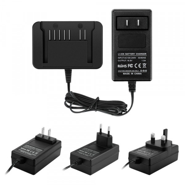 Hitachi - HiKOKI oplader voor BSL1430 / BSL1450 accu's (14.4V, 1.5A, 123accu huismerk) AHI00238 - 1