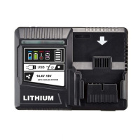 Hitachi - Hikoki UC18YSL3 / UC18YFSL snellader (14.4V / 18V / 18V-36V Multivolt, 7A, 123accu huismerk) AHI00268