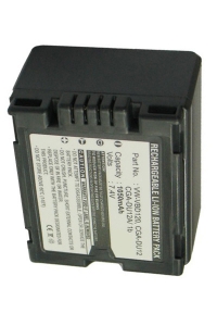 Hitachi CGA-DU12 / VW-VBD120 / CGA-DU12A/1b accu (7.4 v, 1050 mAh, 123accu huismerk) AHI00144