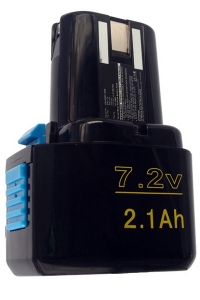 Hitachi EB 714S / EB 712S accu (7.2 V, 2100 mAh, Ni-MH, 123accu huismerk)  AHI00046
