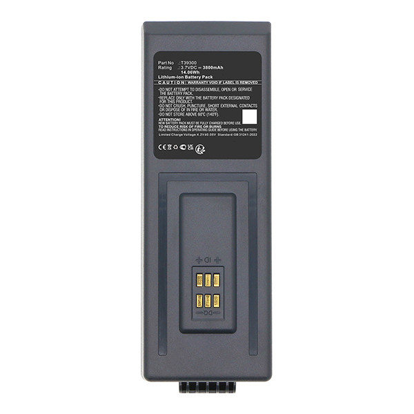 Hoft & Wessel T39300 accu (3.7 V, 3800 mAh, 123accu huismerk) AHO00297 - 4