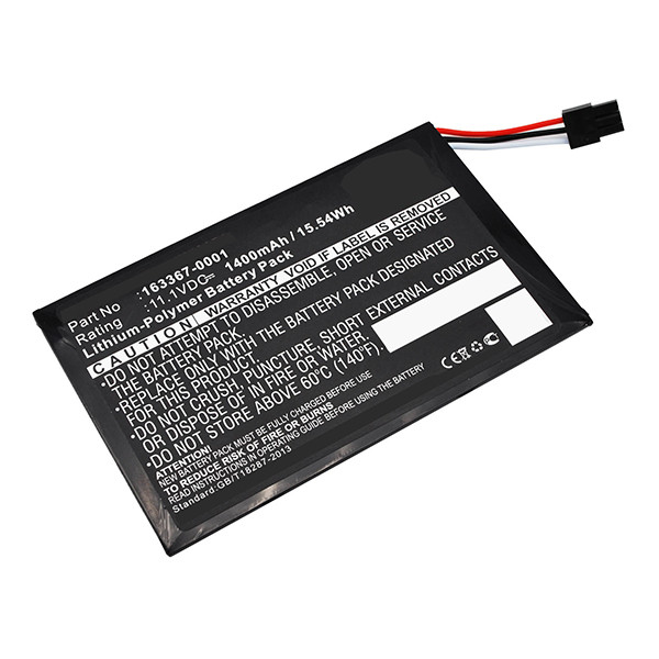 Honeywell 163367-0001 accu (1400 mAh, 123accu huismerk) AHO00049 - 1