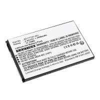 Honeywell 50177747-001 /  BAT-EDA5S accu (3.85 V, 3050 mAh, 123accu huismerk) AHO00292