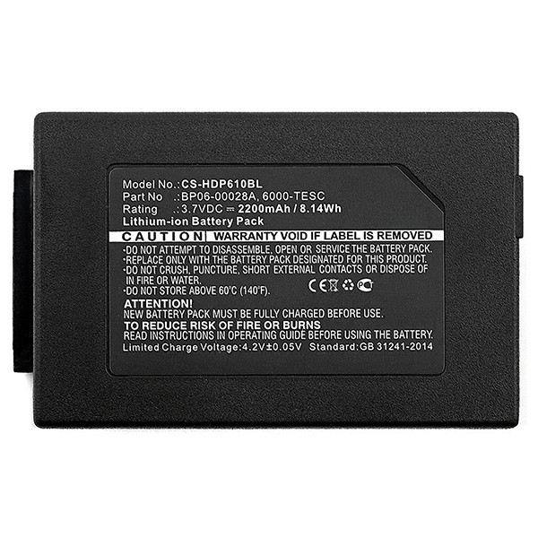Honeywell 6000-BTEC / BP06-00029A accu (3.7 V, 2200 mAh, 123accu huismerk) AHO00074 - 4
