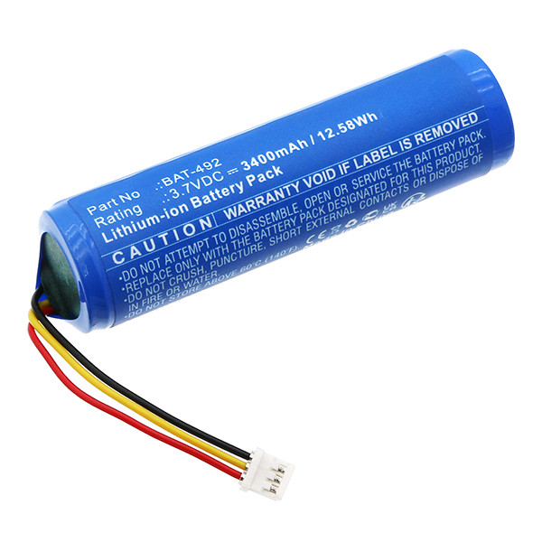 Honeywell BAT-492 / 3008-4418-001 accu (3400 mAh, 123accu huismerk) AHO00285 - 1
