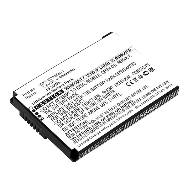 Honeywell BAT-EDA50K-1 accu (4000 mAh, 123accu huismerk) AHO00234 - 1