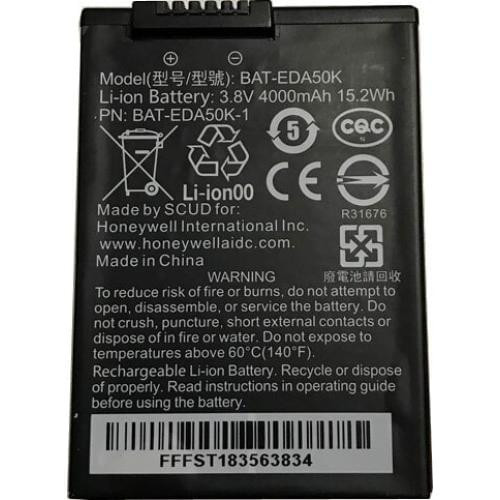 Honeywell BAT-EDA50K accu (3.8V, 4000 mAh, origineel)  AHO00104 - 1