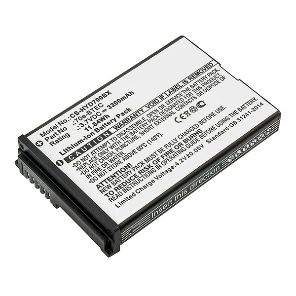 Honeywell BAT-EXTENDED-01 / 70e-BTEC accu (3.7 V, 3200 mAh, 123accu huismerk) AHO00086 - 1