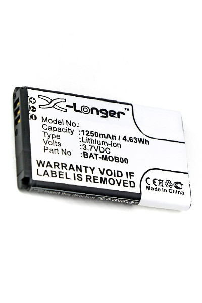 Honeywell BAT-MOB00 / 55-003233-01 accu (1250 mAh, 123accu huismerk)  AHO00072 - 1