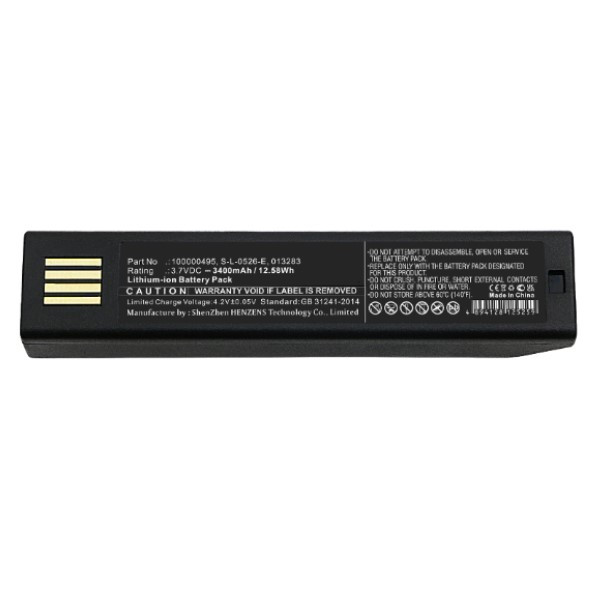 Honeywell BAT-SCN01 / BAT-SCN01A accu (3.7 V, 3400 mAh, 123accu huismerk) AHO00073 - 3