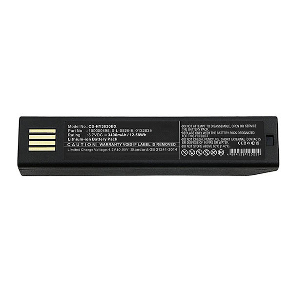 Honeywell BAT-SCN01 / BAT-SCN01A accu (3.7 V, 3400 mAh, 123accu huismerk) AHO00073 - 3