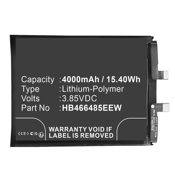 Honor HB466485EEW accu (4000 mAh, 123accu huismerk)  AHO00273 - 1