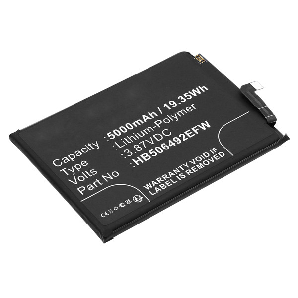 Honor HB506492EFW accu (5000 mAh, 123accu huismerk)  AHO00279 - 1