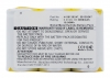 Hoover 59139247 / H-59139247 accu (6 V, 3000 mAh, 123accu huismerk) AHO00016 - 1