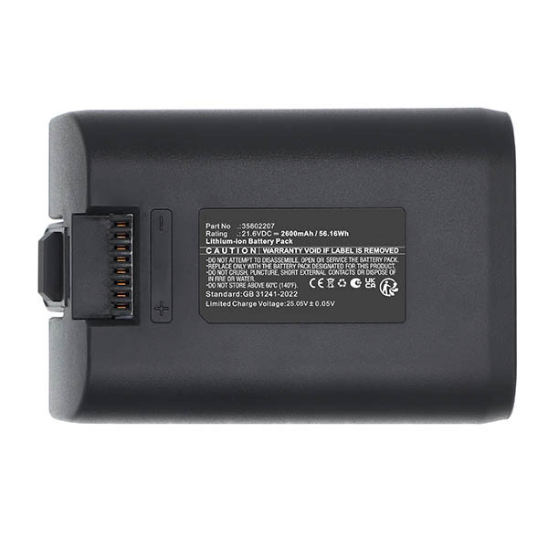 Hoover HF522BAT / B011 / 35602207 accu (21.6 V, Li-ion, 2.6 Ah, 123accu huismerk) AHO01007 - 3