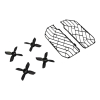 HoverAir X1 PRO, PROMAX Repair Kit SP86H020 zwart (propellers + guards, origineel) AHO01020 - 1
