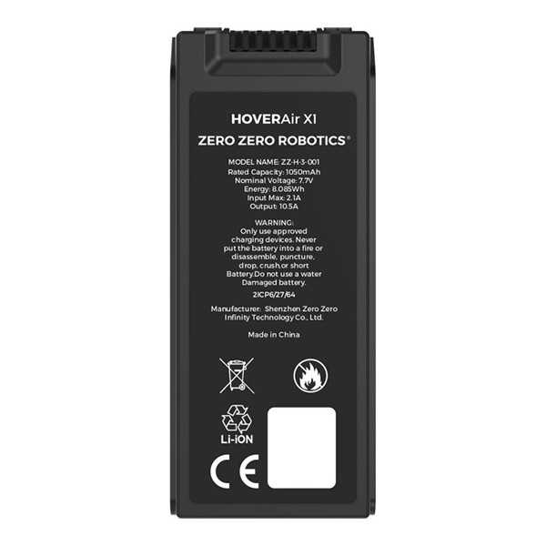 HoverAir X1 accu SP13H005 zwart (7,7 V, 1050 mAh, origineel) AHO01009 - 4