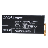 Huawei HB3447A9EBW accu (2600 mAh, 123accu huismerk)  AHU00103