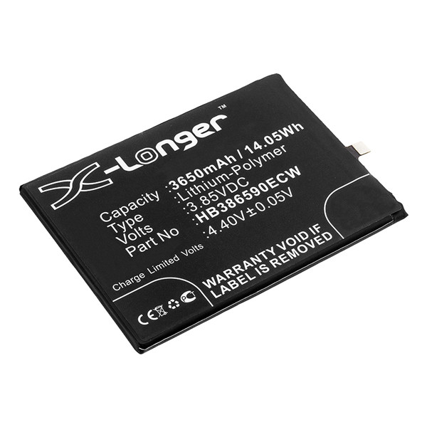 Huawei HB386590ECW accu (3.85, 3650 mAh, 123accu huismerk)  AHU00216 - 1