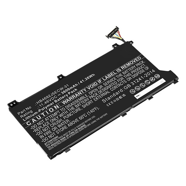 Huawei HB4692J5ECW-31 accu (11.46 V, 3600 mAh, 123accu huismerk)  AHU00297 - 1