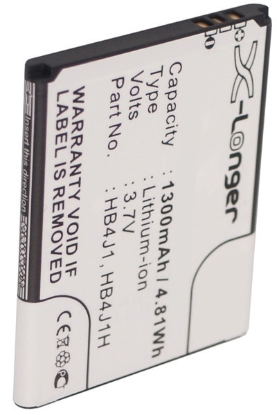 Huawei HB4J1H / HB4J1 accu (1300 mAh, 123accu huismerk)  AHU00010 - 1