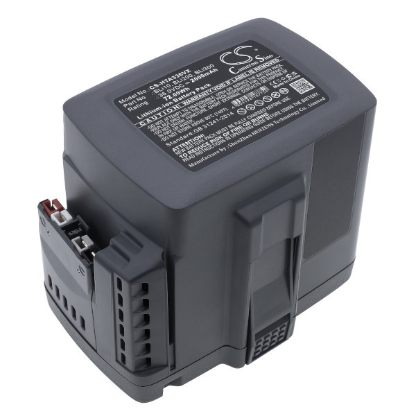 Husqvarna B70 / B140 / BLi10 accu (36 V, 2000 mAh, 123accu huismerk) AHU00323 - 1