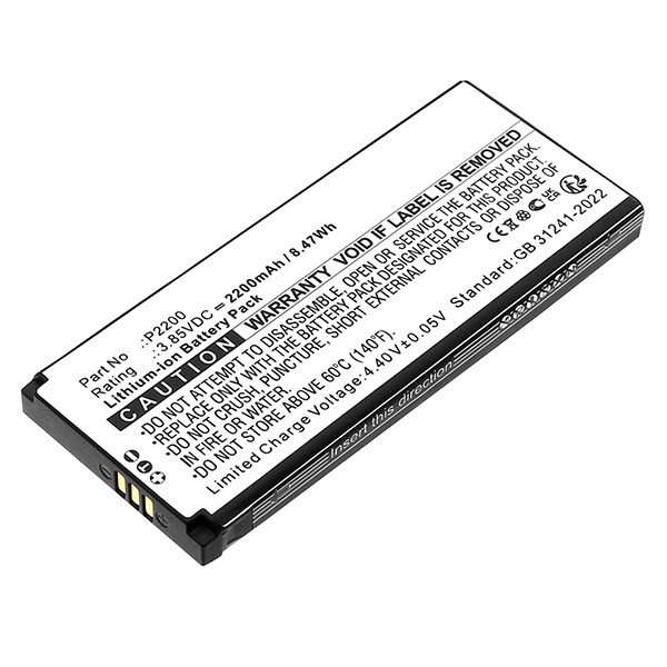 Hytera P2200 accu (3.85 V, 2200 mAh, 123accu huismerk) AHY00113 - 1
