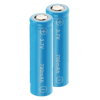 ICR14500 batterij 2 stuks (3.7 V, 700 mAh, 123accu huismerk)  ANB00796