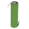 ICR18650 batterij met soldeerlippen (3.7 V, 2600 mAh, 123accu huismerk)  ABS00007