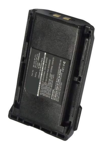 Icom BP-232N / BP-231 / BP-232 accu (2500 mAh, 123accu huismerk)  AIC00011 - 1