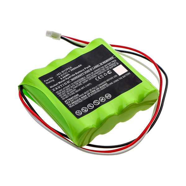 Imada 482-BH3PER accu (4.8 V, 2000 mAh, 123accu huismerk)  AIM00054 - 1