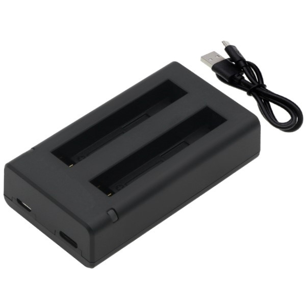 Insta360 CINAQBT/A USB lader voor Insta360 X3 (123accu huismerk)  AIN00257 - 1