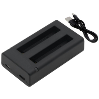 Insta360 CINAQBT/A USB lader voor Insta360 X3 (123accu huismerk)  AIN00257