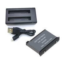 Insta360 PL903135VT accu's inclusief lader (3.8 V, 1200 mAh, 123accu huismerk)  AIN00198