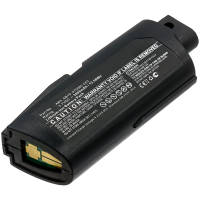 Intermec AB3 / AB19 / 075082-002 accu (7.4 V, 3400 mAh, 123accu huismerk)  AIN00201