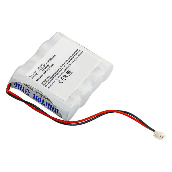 Interstate DL-4 / DL-12 / HTL11 accu (6 V, 2700 mAh, 123accu huismerk) AIN00199 - 1