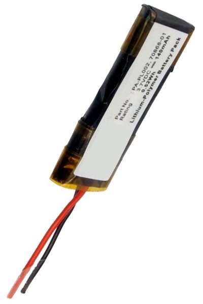 JBL 70868-01 / 73366-01 / PA-PL002 accu (140 mAh, 123accu huismerk)  AJB00128 - 1